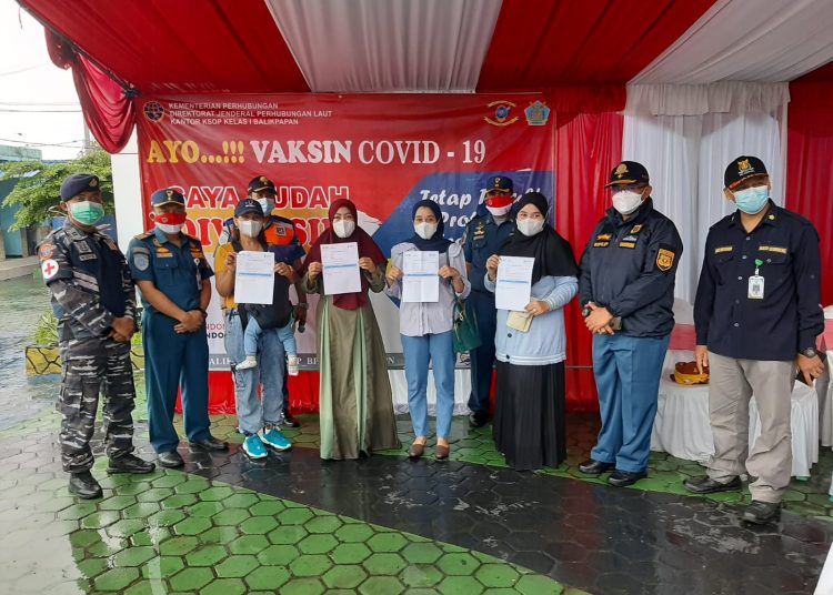 DANLANAL BALIKPAPAN KERAHKAN TENAGA MEDIS DUKUNG SERBUAN VAKSIN COVID-19
