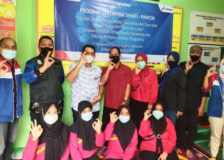 PERTAMINA BERPARTISIPASI CEGAH GIZI BURUK