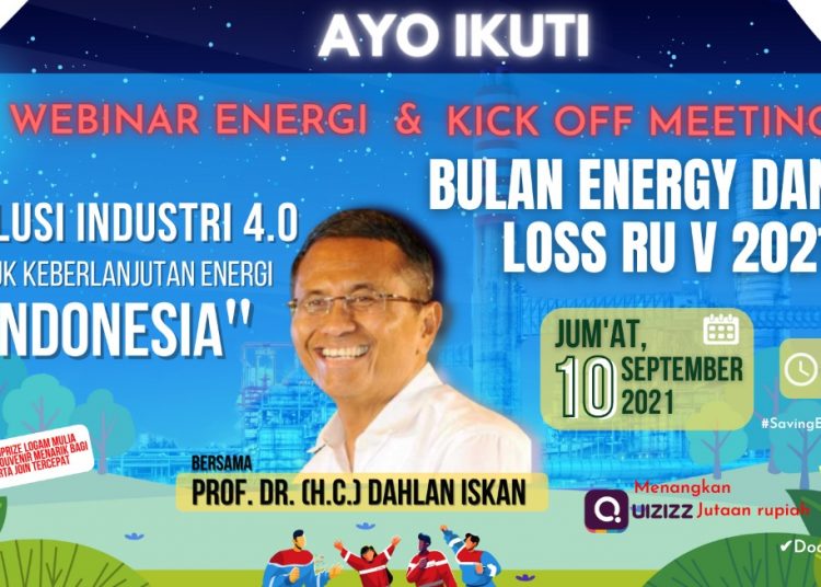 PERTAMINA GELAR BULAN ENERGY AND LOSS LEWAT DARING