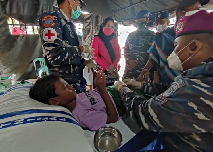 4 KELURAHAN JADI SASARAN BAKTI SOSIAL LANAL BALIKPAPAN