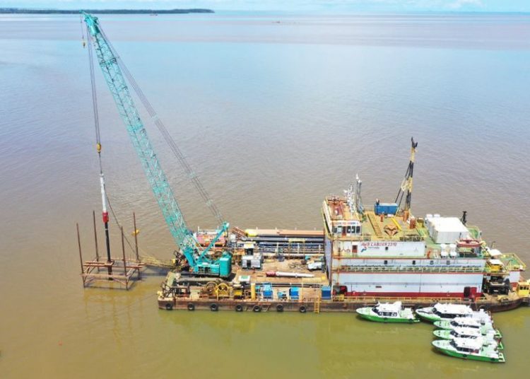 PHM UJI COBA PIPA PENGEBORAN BUATAN DALAM NEGERI