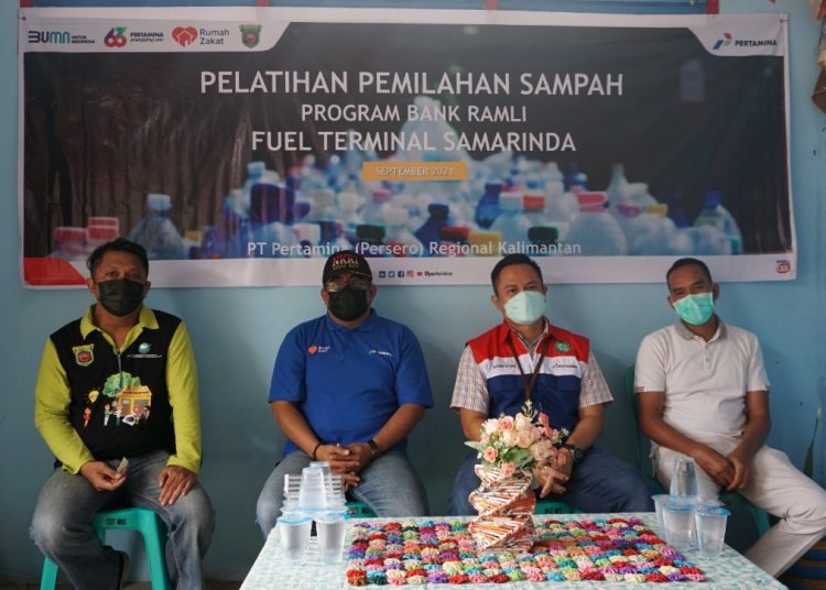 PEDULI SAMPAH, PERTAMINA BERI PELATIHAN PEMILAHAN