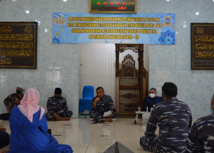 LANAL BALIKPAPAN GELAR MAULID NABI SAW 1443 H