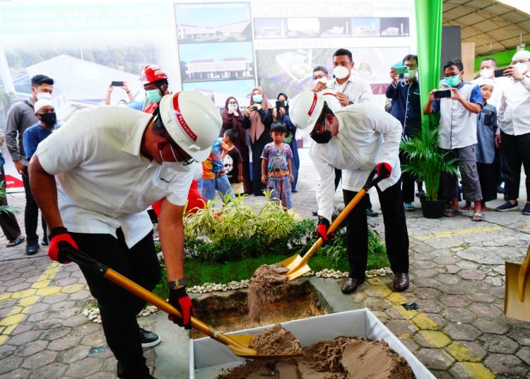 PERTAMINA MULAI RENOVASI MASJID ISTIQOMAH