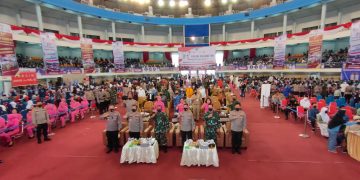 POLDA KALTIM RAIH REKOR MURI SASAR SEMBILAN RIBU VAKSIN