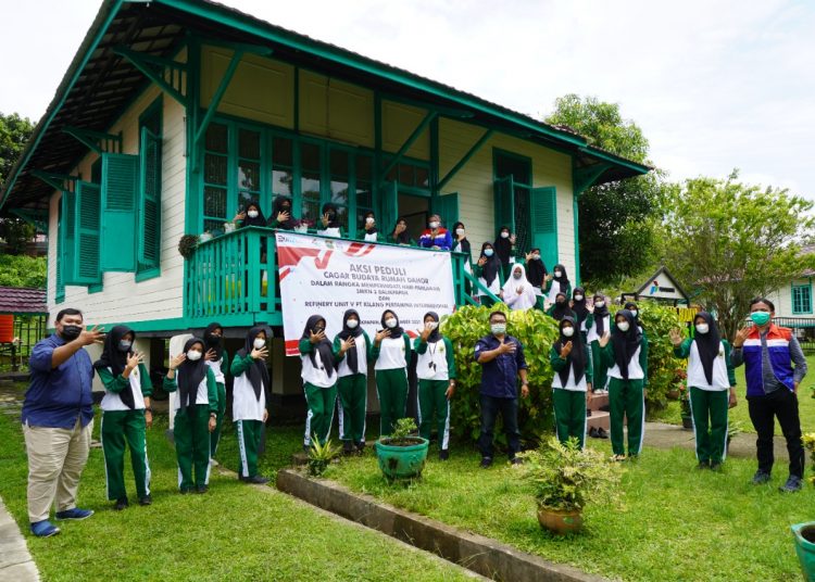 PERTAMINA PERKENALKAN CAGAR BUDAYA KE PELAJAR