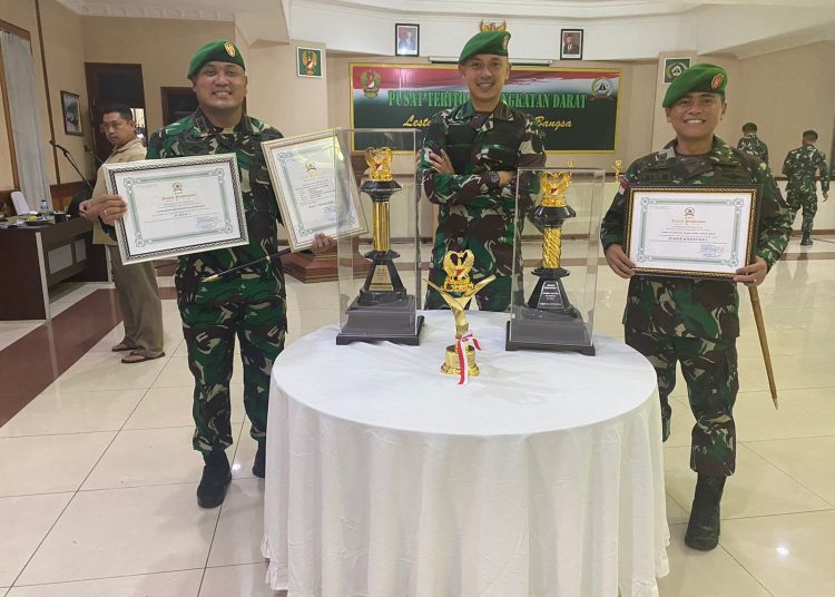 KODAM VI/MLW BORONG 3 PIALA LOMBA BINTER