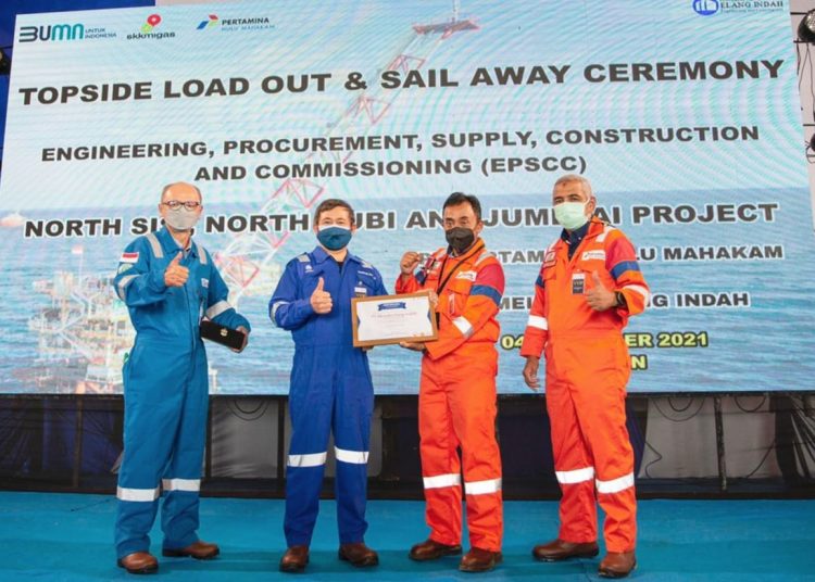 PHM KIRIM ANJUNGAN MIGAS KE KALTIM