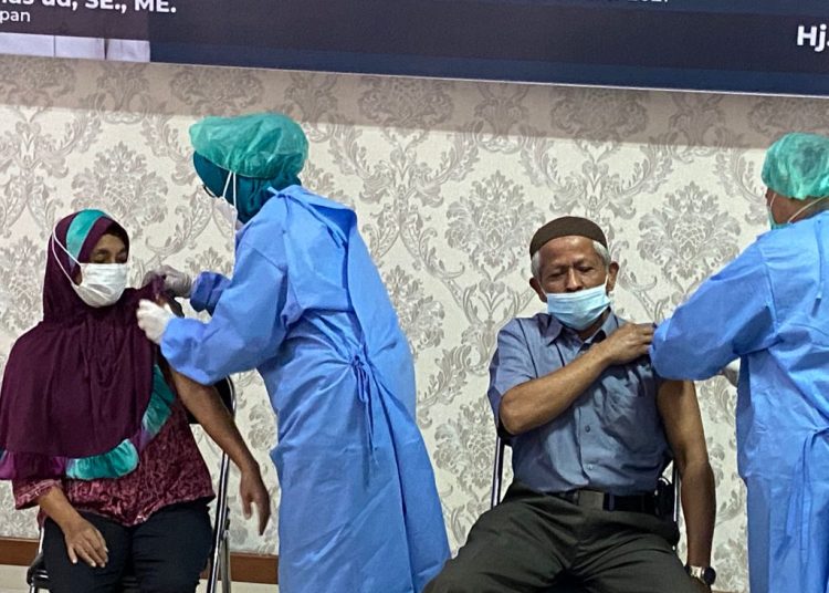 GELAR VAKSINASI, TP PKK BALIKPAPAN PEDULI MASYARAKAT DAN KOTA BALIKPAPAN