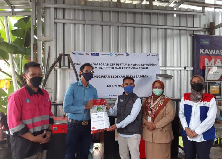 PERTAMINA FASILITASI PENGELOLAAN SAMPAH