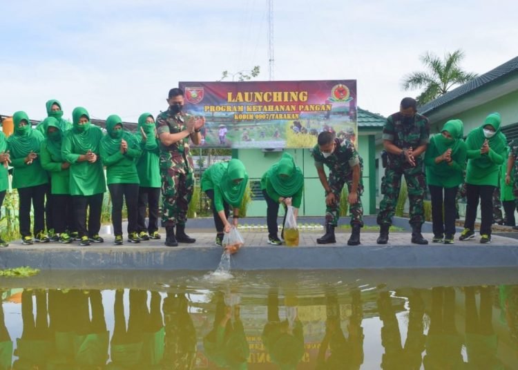 KODIM 0907/TRK LAUNCHING PROGRAM KETAHANAN PANGAN