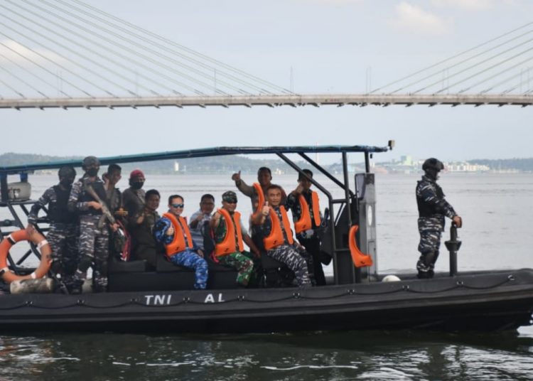 LANAL GELAR INSPEKSI TELUK JELANG NATARU