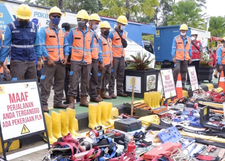 PLN KALIMANTAN GELAR APEL SIAGA NATARU