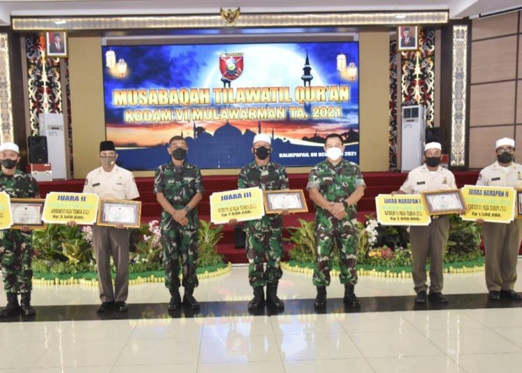 KODAM VI/MLW GELAR MTQ ANTAR SATUAN