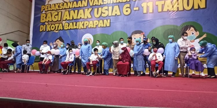 LAUNCHING VAKSINASI ANAK SASAR 1.550 DOSIS SINOVAC