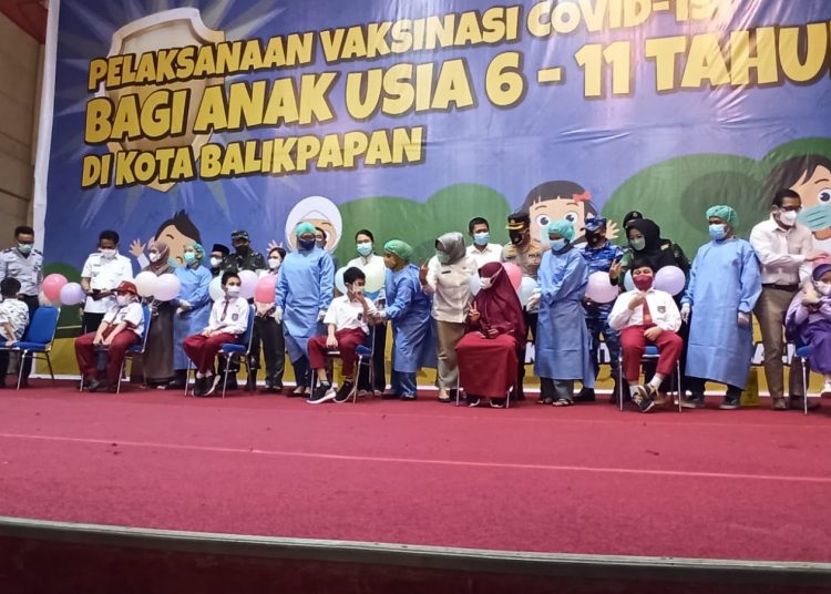 LAUNCHING VAKSINASI ANAK SASAR 1.550 DOSIS SINOVAC