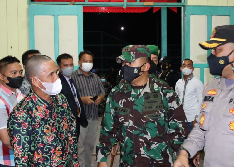 DANDIM 0910/MALINAU PASTIKAN TAHUN BARU KONDUSIF