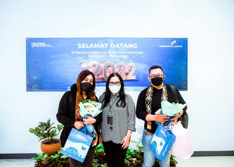 BANDARA SAMS SAMBUT PENUMPANG PERDANA 2022