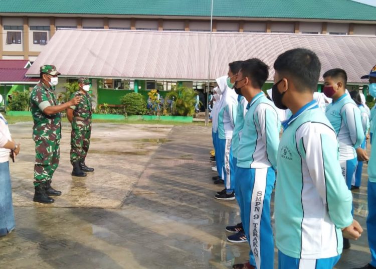 DANRAMIL TANAMKAN DISIPLIN LEWAT PBB