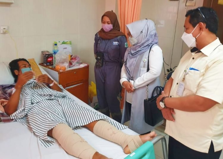 BPJS NAKER CAIRKAN SANTUNAN KORBAN MUARA RAPAK
