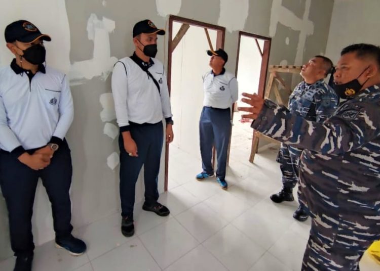 DANLANAL TINJAU PEMBANGUNAN POSMAT PPU