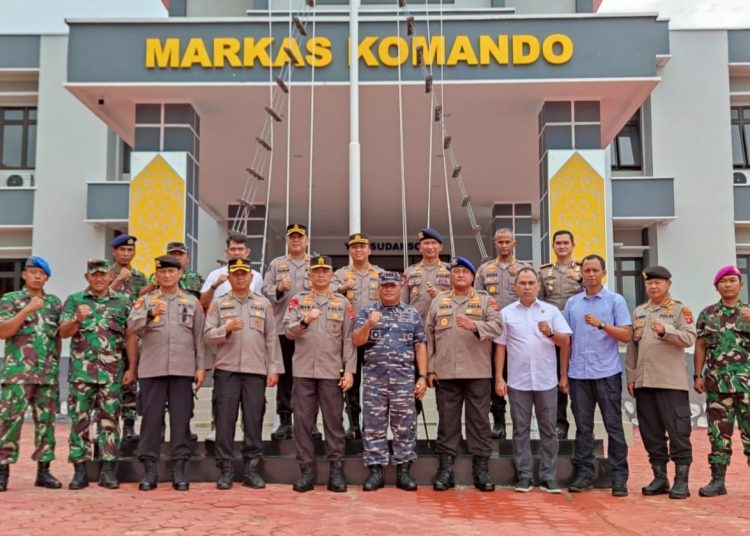 DANLANAL BALIKPAPAN TERIMA KUNJUNGAN KAPOLDA KALTIM