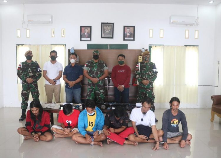 KASDIM 0911/NUNUKAN PIMPIN OPERASI ANTI NAKOBA