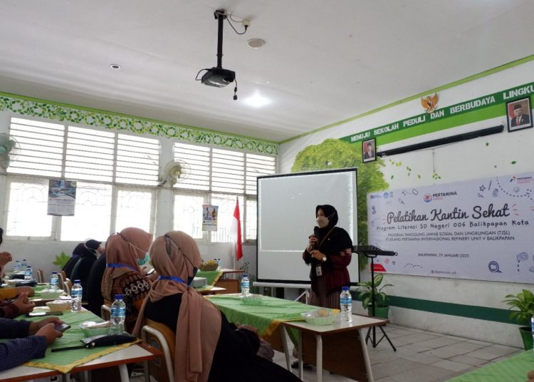 PERTAMINA SOSIALISASIKAN PENGELOLAAN KANTIN SEHAT