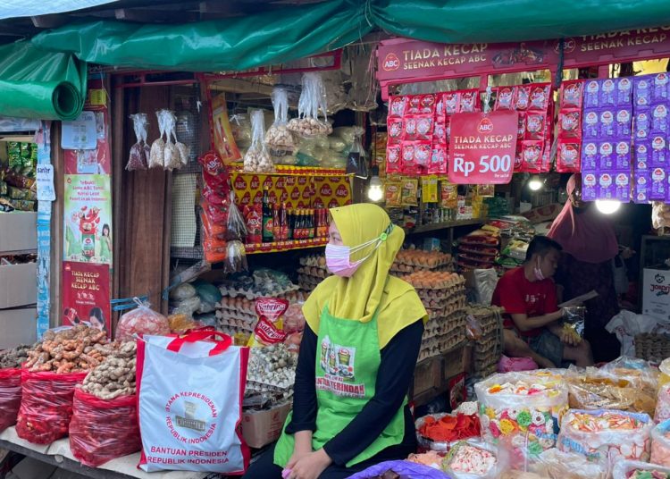 PRESIDEN KUNJUNGI PASAR SEPINGGAN