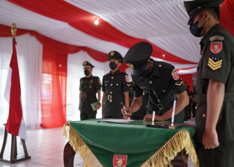 81 PRAJURIT ASAL KALIMANTAN RESMI BERPANGKAT SERDA