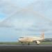 SUPER AIR JET TERBANG PERDANA DI BALIKPAPAN