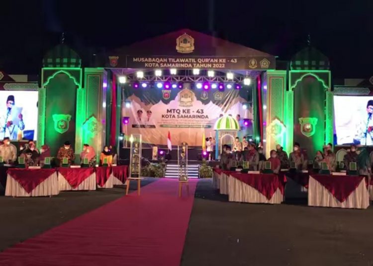 MTQ KE 43 KOTA SAMARINDA SELESAI, KAFILAH SUNGAI PINANG JADI JUARA UMUM