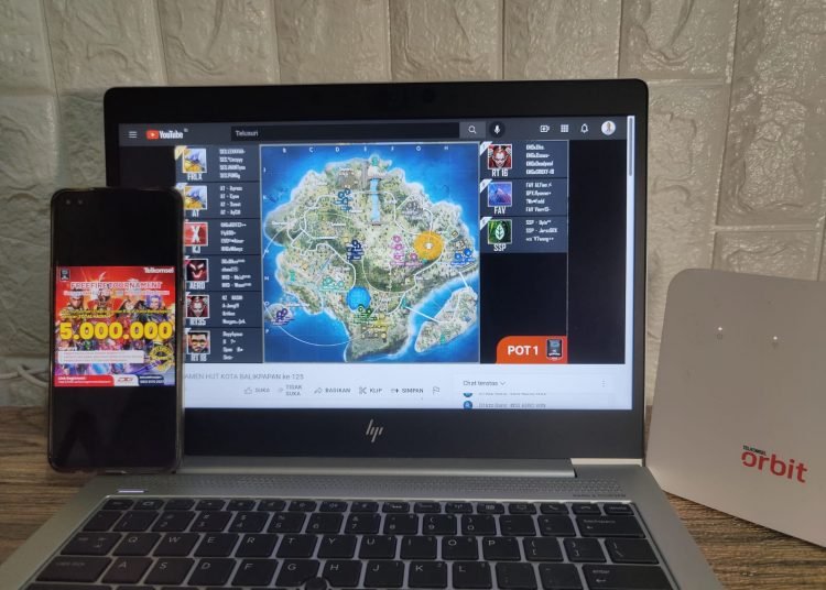 TELKOMSEL GELAR TURNAMEN FREE FIRE ANTAR RT