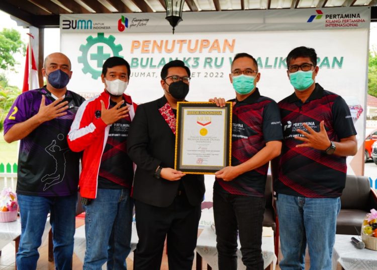 TUTUP BULAN K3, PERTAMINA CETAK REKOR