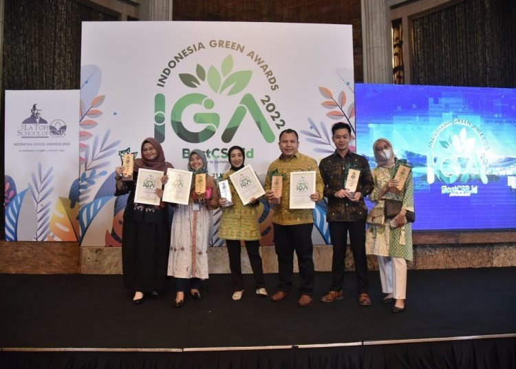 KPI SABET PENGHARGAAN INDONESIA HIJAU 2022