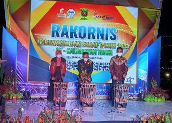 WALIKOTA SAMARINDA SAMBUT PESERTA RAKORNIS PAREKRAF DI KOTA TEPIAN