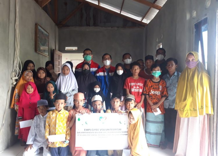 PEKERJA PERTAMINA KUMPULKAN DONASI 107 JUTA