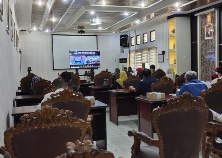 WALIKOTA SAMPAIKAN LKPJ 2021