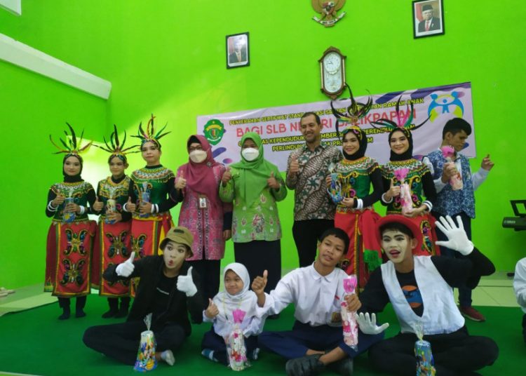 SLBN BALIKPAPAN RAIH PENGHARGAAN KEMENTERIAN PPPA