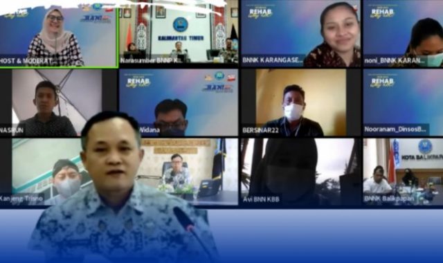 KALTIM PERINGKAT 23 PEREDARAN NARKOBA NASIONAL