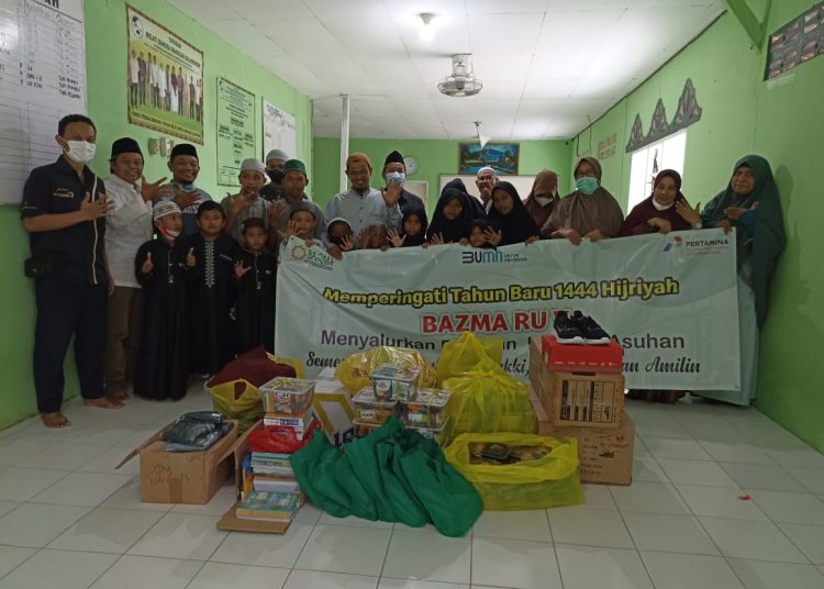 96 ANAK TERIMA SANTUNAN PERTAMINA