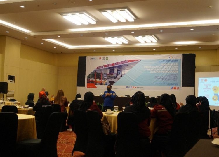 PERTAMINA BERI PELATIHAN KEBENCANAAN