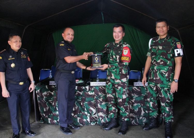 SATGAS PAMTAS TERIMA KUNJUNGAN KERJA