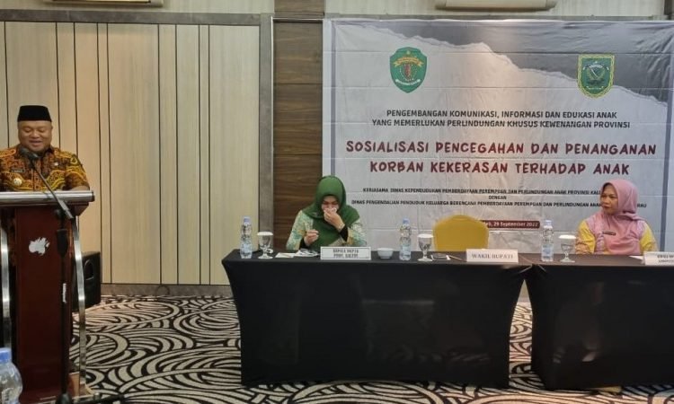 PEMPROV SOSIALISASIKAN PENDAMPINGAN KORBAN KEKERASAN