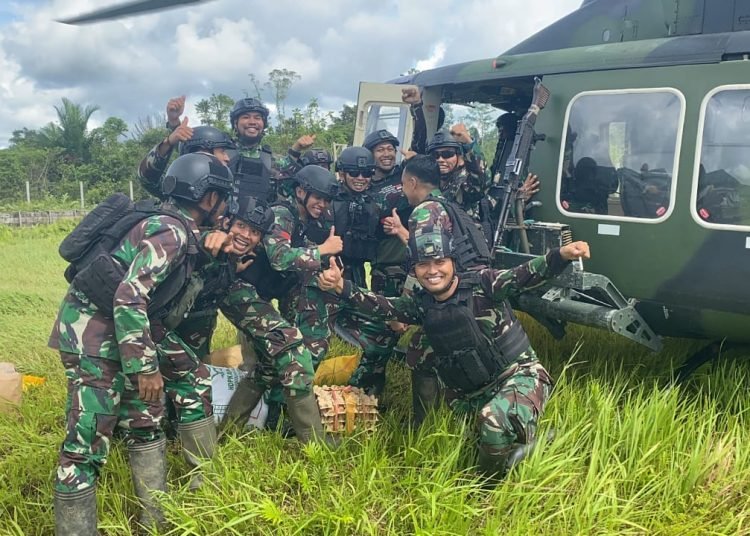 DANYONIF R.600/MODANG BERHASIL MENDARAT DI SURU-SURU