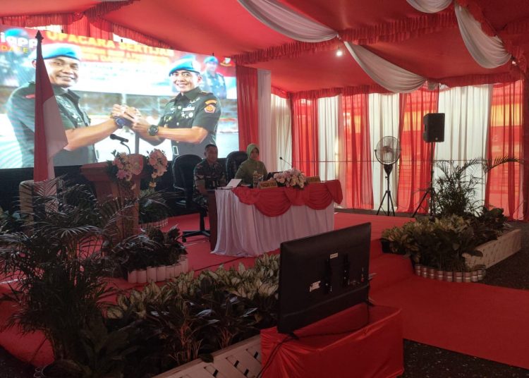 PANGDAM TINJAU KESIAPAN PENUTUPAN TMMD 115 DI KODIM 1008/TBG