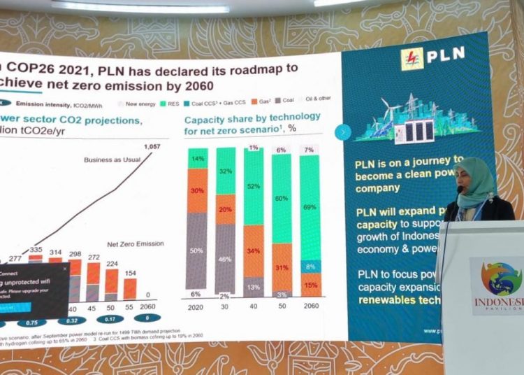 PLN PAPARKAN TRANSISI ENERGI DI KTT COP 27