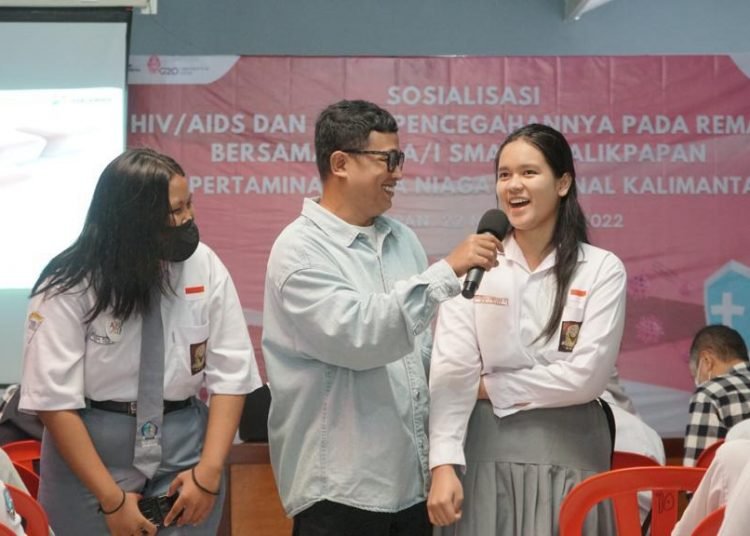 PERTAMINA EDUKASI HIV/AIDS KE PELAJAR