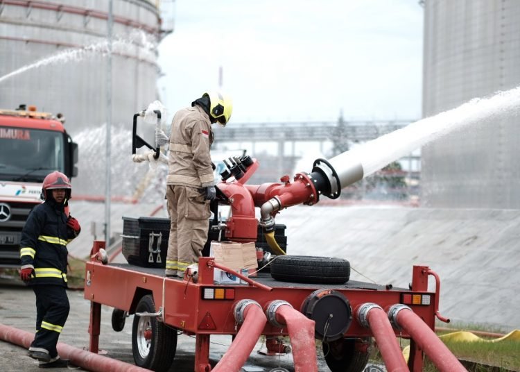 KPI GELAR MAJOR EMERGENCY DRILL