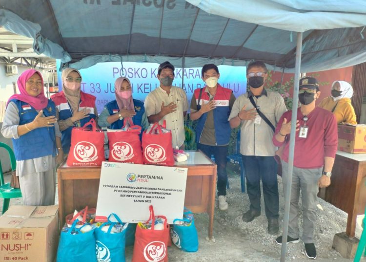 PERTAMINA BANTU KORBAN KEBAKARAN